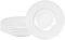 Juego de 6 Pasta Bowl Van Well, 500 ml, diámetro 30 cm, inferior Menú Platos, platos de pasta, edles Marca Porcelana (redondo, brillante, diseño clásico, color blanco