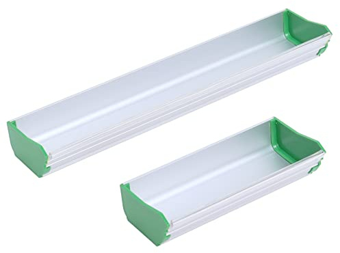 Scoop Coater 6 inch & 12 inch, Dual Edge Aluminum Emulsion Scoop Coating Tool for Silk Screen Printing(2 Pack)