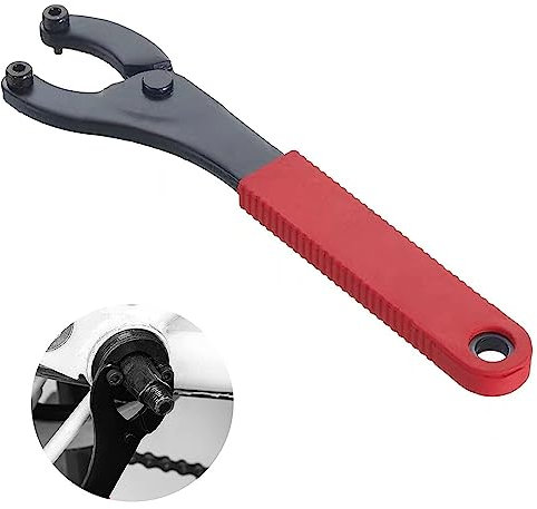 lohill Fahrrad Schraubenschlüssel, Fahrrad Tretlager, Fahrradtretlagerentferner, Tretlager Entferner, Fahrrad Reparatur Stahl Werkzeug Gummigriff