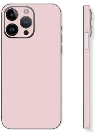 Skin Wrap Compatible with 13/14/15/16/17 Pro Max (Pink, 15 Pro Max)