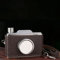 Camera Design Stainless Steel Hip Flask - 11oz Pocket Flask with Funnel for Hiking, Party and Barbecue