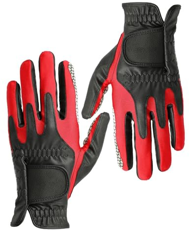 Men's Golf Gloves - Protective Sports Gloves | Shock Absorption Outdoor Golf Glove Men Rain Gloves, Soft Comfortable Weathersof Grip Soft Glove, Breathable and Hand Protection