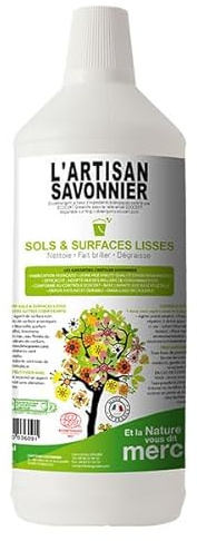 L'Artisan Savonnier Entretien Sols et Surfaces Lisses 1L