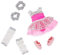 Glitter Girls GG50158Z Puppenkleidung 36 cm Ballerina Outfit – Kleid, Stulpen Top und Ballettschuhe – Zubehör für Puppen, Spielzeug ab 3 Jahren, Pink