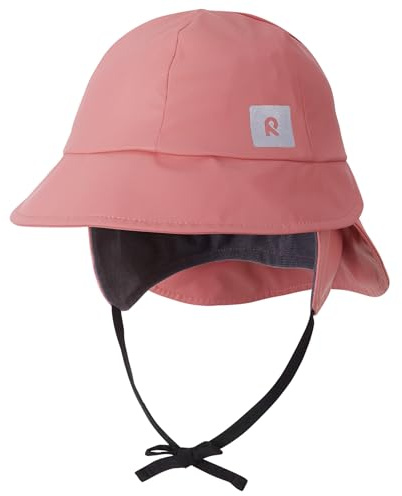Reima Regenhut Rainy für Kinder, wasserdichte Regenmütze für Jungen & Mädchen Rose Blush