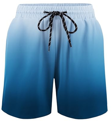 Arshiner Bañador Niño con Forro Interior Secado Rápido Pantalón De Baño Deportivo Cómodo para Niños Activos Playa Piscina 9 10 Años