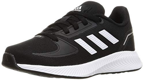 Adidas Unisex Kinder Runfalcon 2.0 Running Shoe, Core Black Cloud White Silver Metallic, 29 EU