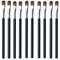 10 Pcs Eyeshadow Brush Makeup Brushes Make up with Soft Synthetic Hairs,Eyeshadow Applicator Blending Foundation Concealer,Eyebrow,Eyeliner