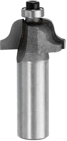 sourcing map Raised Panel Router Bits 1/2 Shank Ogee Bead 22mm Dia 9mm Cutting Depth Cutting Depth for Making Cabinet Door Window, Silver