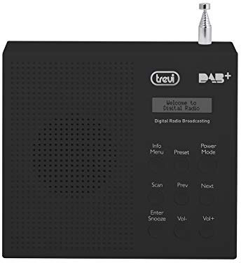 Trevi DAB 791 R Digitalradio DAB+ Schwarz
