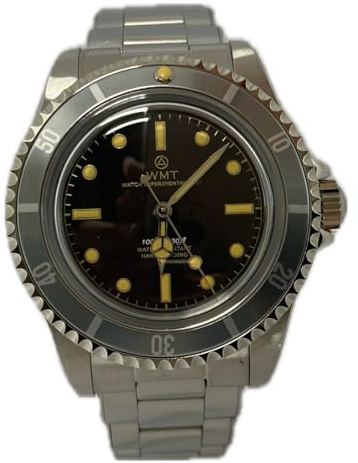 WATCH EXPERIMENTAL UNIT Royal Steel Automatisk Silver Vintage Klocka Herr, Silver