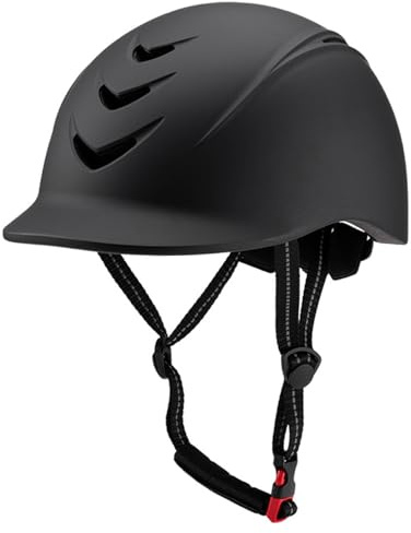 Horse Riding Helmet, Breathable Soft Padding Horse Riding Hat with Adjustable Strap, Safety Anti-collision Equestrian Hats & Helmets for Women Men Equestrian Hats & Helmets Equipment