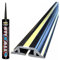 Garage Door Floor Threshold Weather Seal with Cable Access Rubber Draught Excluder - 9ft