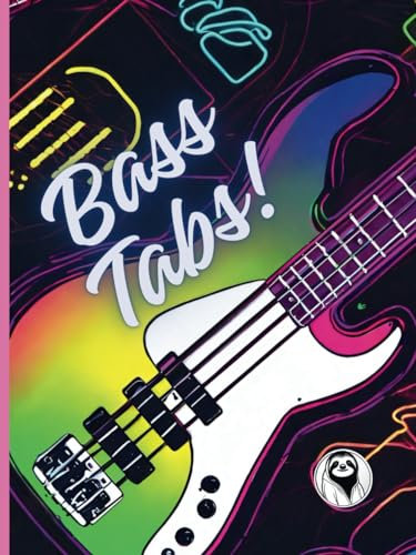 Bass Tabs! - Notenheft für 4-Saiten Bass: A4 Blanko Tabulaturheft | Notizbuch für Musiker | Mit Inhaltsverzeichnis