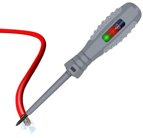 Tournevis Détecteur d'électricité, Testeur de tension Tournevis,Testeur d'électricien sous tension - Détecteur de tension 24 V-250 V, stylo testeur de tournevis magnétique pour test de circuit