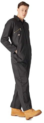 Dickies Mens Redhawk Overalls (S) (Black)