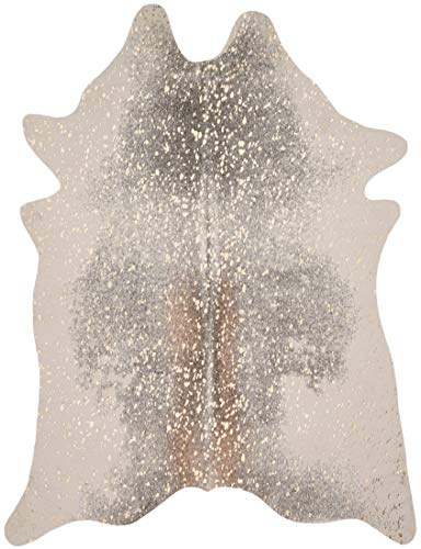 Loloi Bryce Collection BZ-07 Pewter/Gold 5' x 6'-6 Area Rug