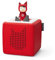 tonies Toniebox Wireless Musical Storybox Starter Set, including 1 Creative, Red