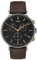 Timex Herren Chronograph Quarz Uhr mit Leder Armband TW2T11500