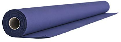 AROBA 1x Airlaid Tischdeckenrolle (Blau, 1,2 m x 24 m) - Stoffähnliche Tischdecke - Hochwertige Tischtuchrolle für Hotel, Catering, Geburtstag, Restaurants, Kommunion, Taufe