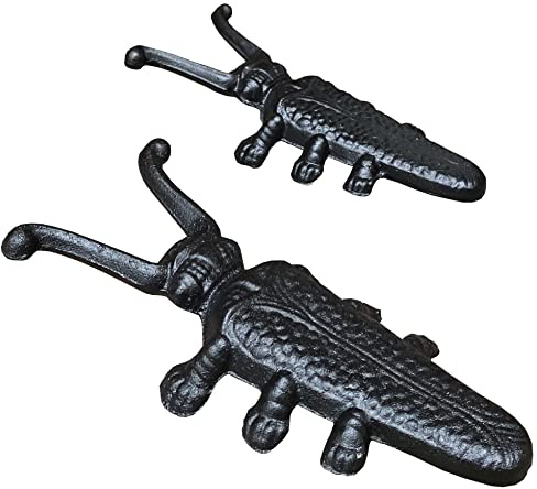 Selections Cast Iron Beetle Boot Jack Pull Shoe Puller Wellington Remover - Pack of 2