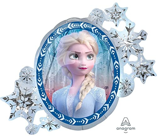 Amscan, Anagram 4038801 Palloncino in lamina di Frozen 2 di Disney SuperShape, 76 cm