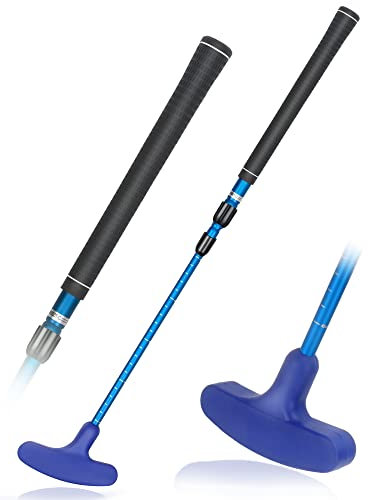 ToVii Golf Putter With Adjustable Aluminum Alloy Shaft for Men Women - Two-Way Right or Left Handed Mini Golf Clubs, Junior Putter With Premium Grip