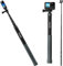 TELESIN 120cm Kohlefaser-Selfie-Stick Einbeinstativ Verlängerungsstange für Hero 13 12 11 10 9 8 7 Max Serie Insta360 X5 X4 X3, ONE X2, ONE R, ONE X, DJI Osmo Action 4 3 Action Kameras