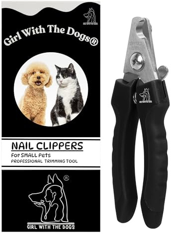 Girl With The Dogs Pet Nail Clippers for Dogs & Cats with Safety Guard
