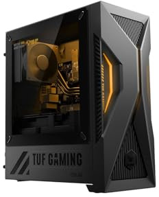 Asus TUF Gaming T500MV-DR13420H210W Gris – PC Fixe Gaming Compact – Intel Core i5-13420H – GeForce RTX 5060 16 Go – 16 Go RAM DDR5 – SSD 512 Go – Wi-FI 6 – Windows 11