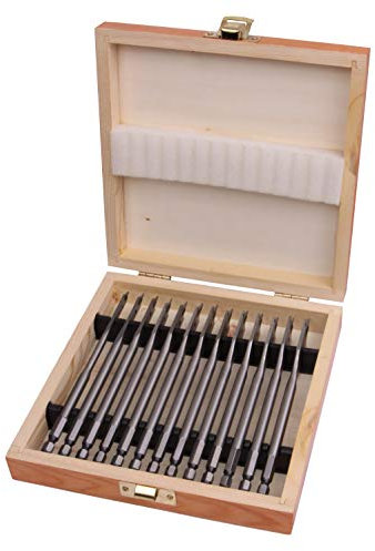Labor Holland Coffret Bois de 13 mèches plates KA050066