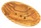 D.O.M.® Seifenschale aus Olivenholz in 3 Größen (Länge ca. 12 cm mit Rille (Klein))