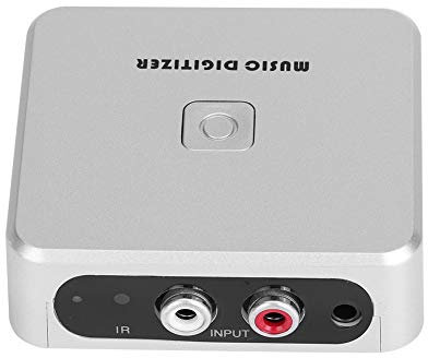 Audio Capture Box, digitalizador de grabación de Audio para Canales Izquierdo y Derecho, para Disco MP3 / U/Tarjeta SD