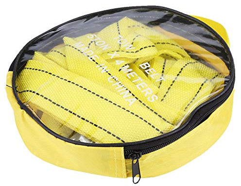 Hochfestes Abschleppgurt-Abschleppgurt Ersetzen Sie das professionelle 4-Meter-Anhängerkupplungs-Abschleppseil-Abschleppkabel mit Haken