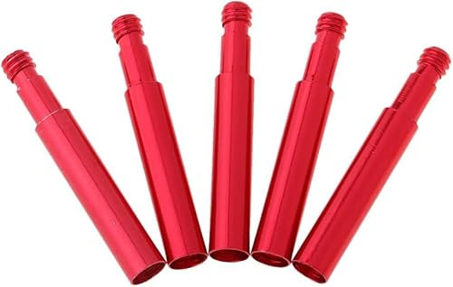 Presta-Ventilverlängerung, Ersatzteil, 5 Stück (rot)