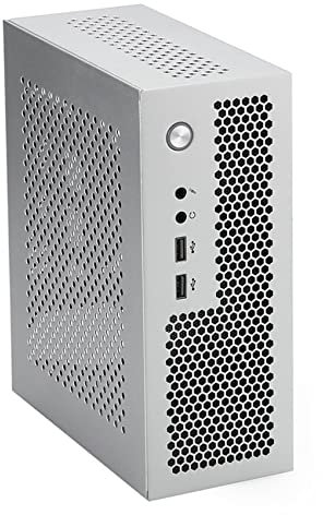 MaItagkam A09 HTPC Mini ITX USB 2.0 PC Desktop Chassis - Case Computer Home Argento