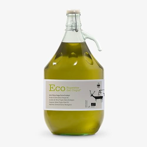 Aceite de Oliva virgen extra - Garrafa de vidrio de 5 Litros Ecológico