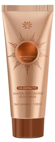 Aufhellende und Fleckenentfernende Gesichtsmaske, Herbal Spots Peel-Off-Gesichtsmaske, Whitening And Lightening Facial Mask, Anti Falten Peel Off-Gesichtsmaske, Tearing Facial Mask 100ml