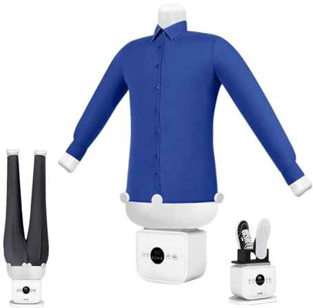 Plancha Doméstica Portátil Con De Planchado Inteligente | Maniquí Planchador Eléctrico Para Tejidos Delicados Y Algodón, Seda O Poliéster(Standard)