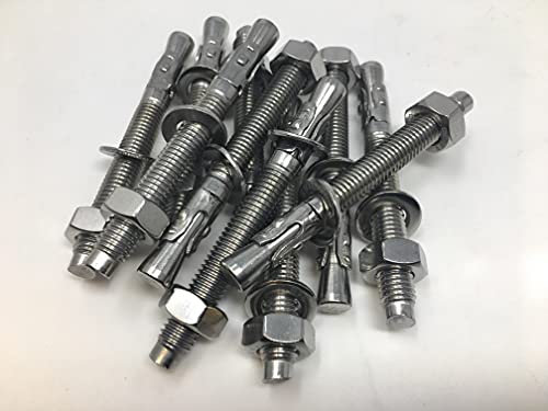Bolzenanker M10 Ø 10mm x L 95mm Edelstahl A4 AISI 316 Inox, 10 Stück,SUPER PREIS A4