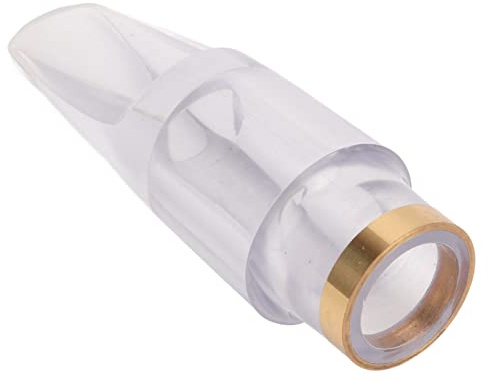 Pièces de Saxophone de Rechange Transparentes en Plastique pour Bec de Saxophone Alto pour la Performance
