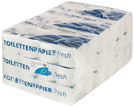 FETEX | Toilettenpapier 4-lagig [72 Rollen/Großpackung] 150 Blatt je Rolle | besonders weich und soft | Klopapier aus Zellstoff | Original FETEX