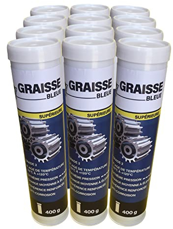 Méduze - Lot 12 x graisse bleue supérieure 400 g