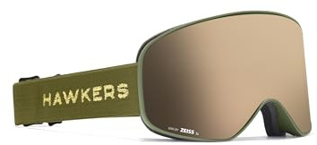 HAWKERS Skibrillefür ARTIK Small Green Copper Männer und Frauen - Schneebrillen in verschiedenen Farben und Modellen - Snow Goggles