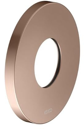 KEUCO 59553290091 Wall Rosette for Thermostatic Fitting Flush-Mounted Round Brushed Rose Gold