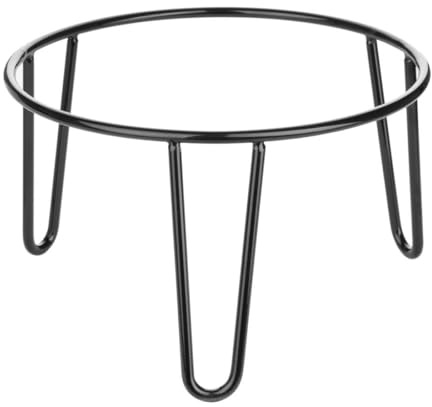 Olympia Non-Slip Riser Round Black Wire, 210x120 mm