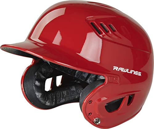 Rawlings | R16 VELO Baseball Batting Helmet | Senior (6 7/8 - 7 5/8) | Scarlet