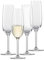 SCHOTT ZWIESEL Sektglas For You (4er-Set), elegante Champagner Gläser mit Moussierpunkt, spülmaschinenfeste Tritan-Kristallgläser, Made in Germany (Art.-Nr. 121872)