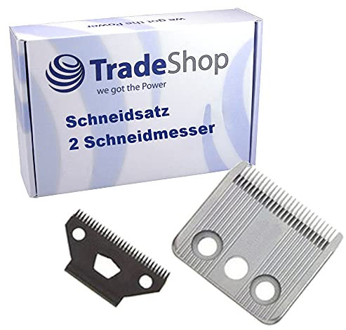 Trade-Shop Schneidsatz/Schneidmesser/Scherkopf Ersatzmesser für Grundig Typ 4345 4355 4355 ME Ermila Network 1400 ClipCut/Haarschneider