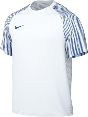 Nike Mens Jersey M NK DF Academy JSY SS, White/Royal Blue/Royal Blue, DH8031-102, M